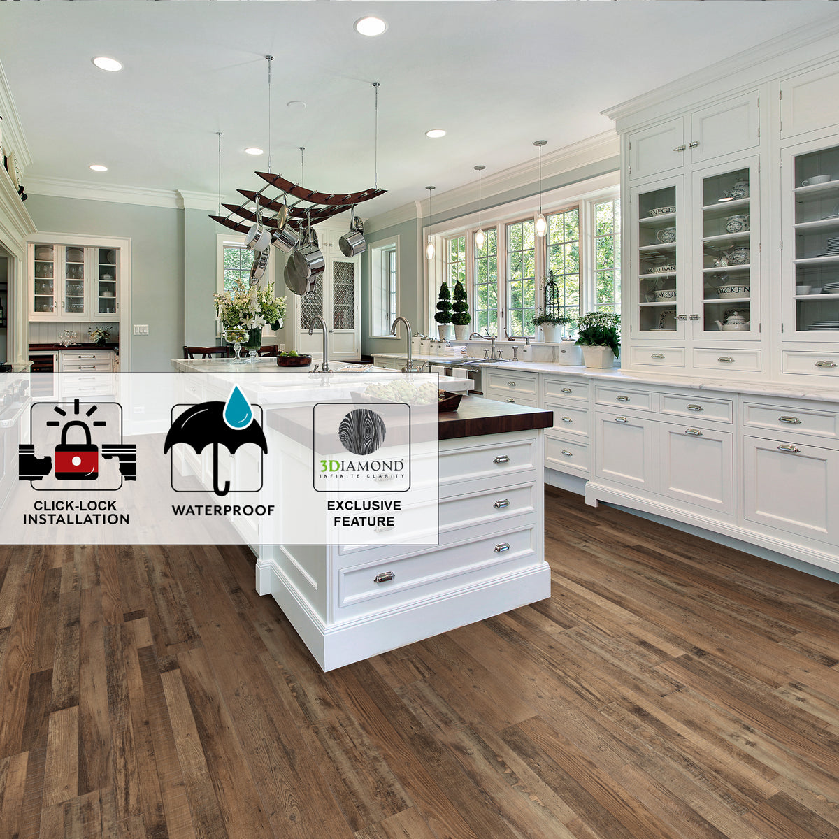 Rigid Core STND Waterproof Luxury Vinyl Plank Flooring