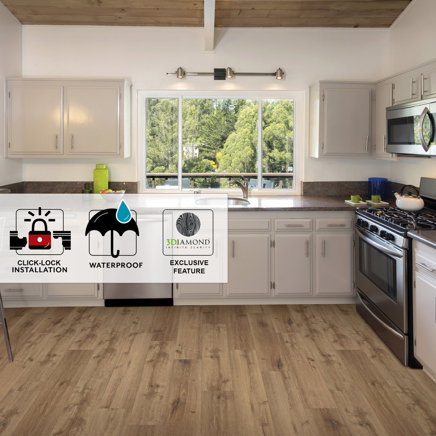 Rigid Core STND Waterproof Luxury Vinyl Plank Flooring