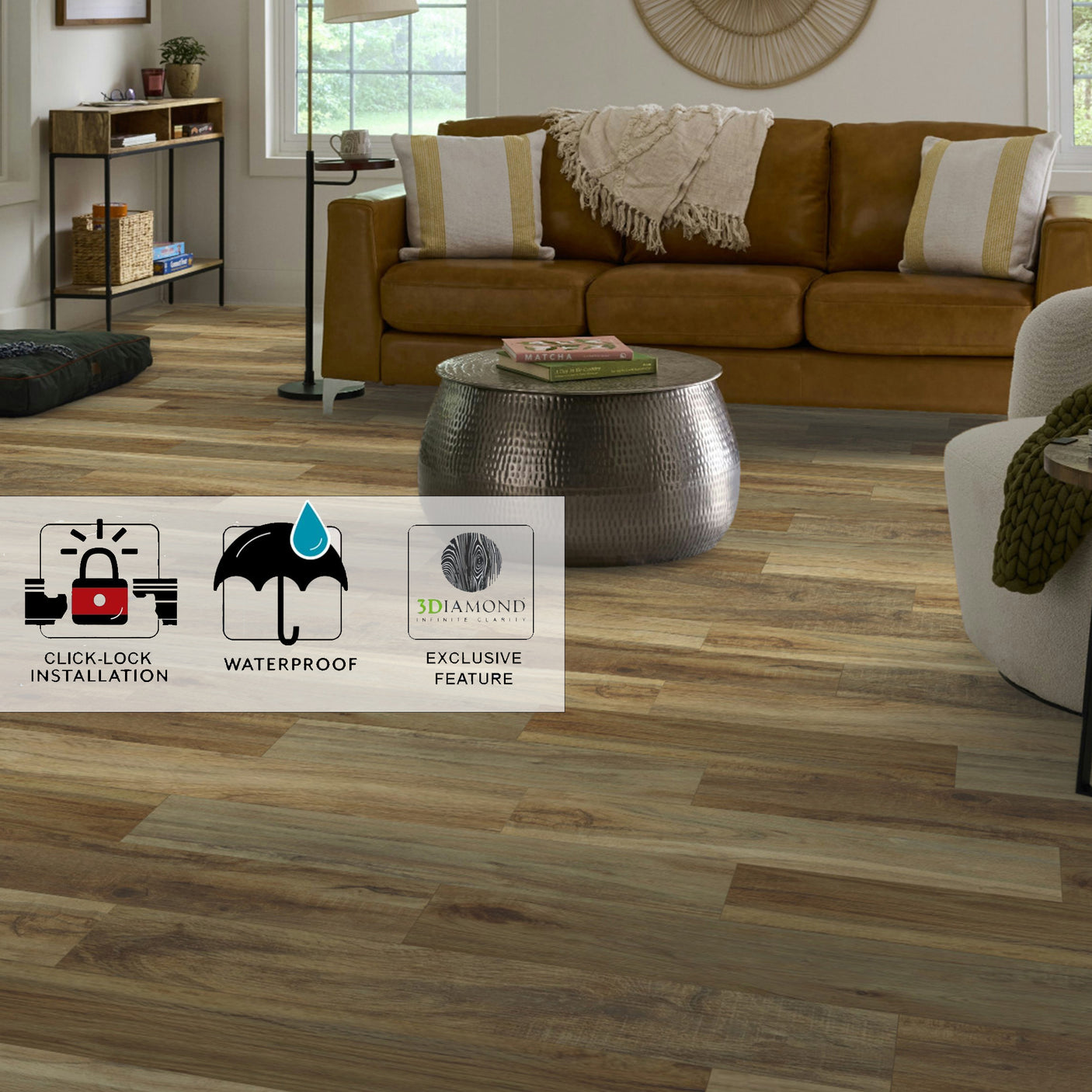Rigid Core STND Waterproof Luxury Vinyl Plank Flooring