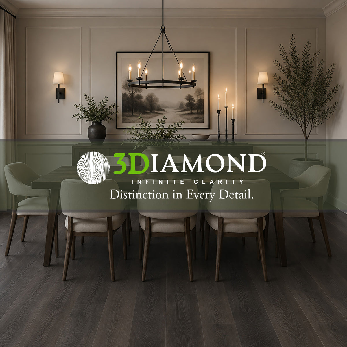 Anthracite - 3Diamond finish detail