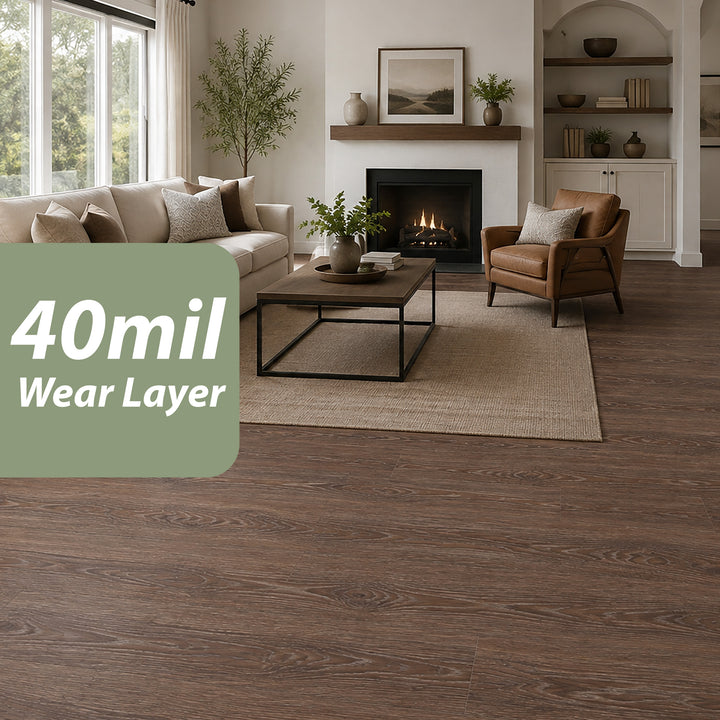 Rigid Core XL Premium Waterproof Luxury Vinyl Plank Flooring — Chestnut