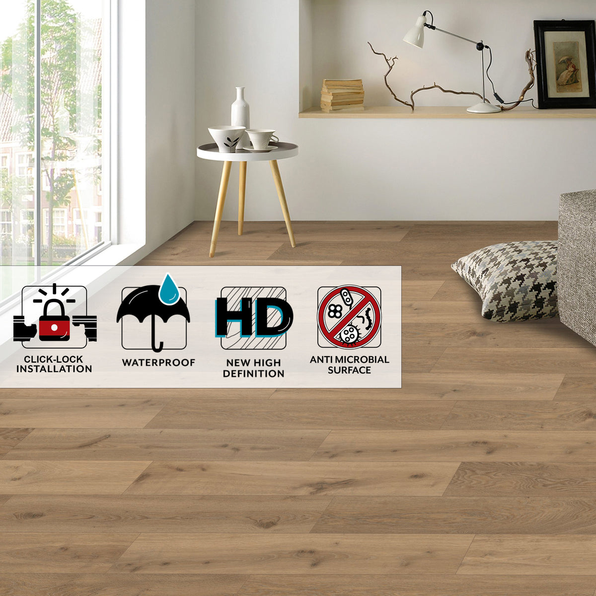 Rigid Core STND Waterproof Luxury Vinyl Plank Flooring