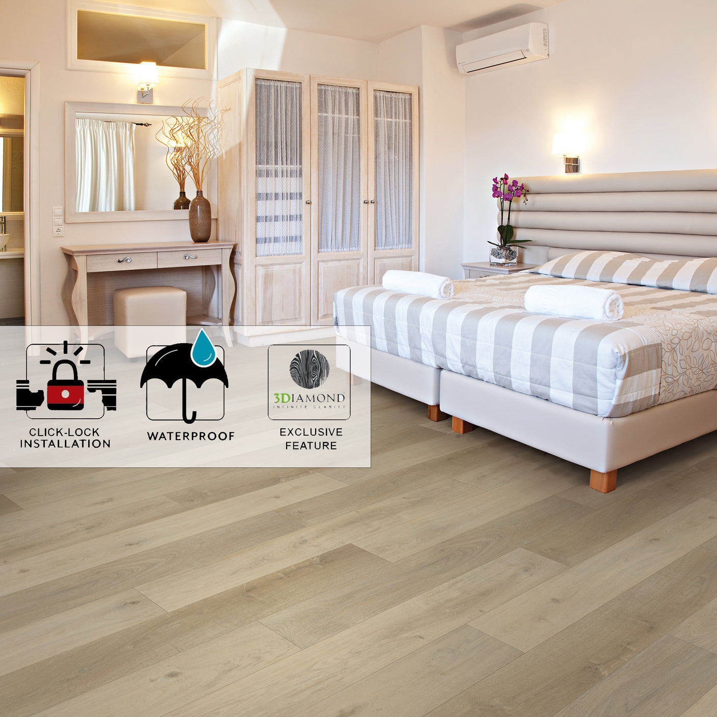 Rigid Core STND Waterproof Luxury Vinyl Plank Flooring