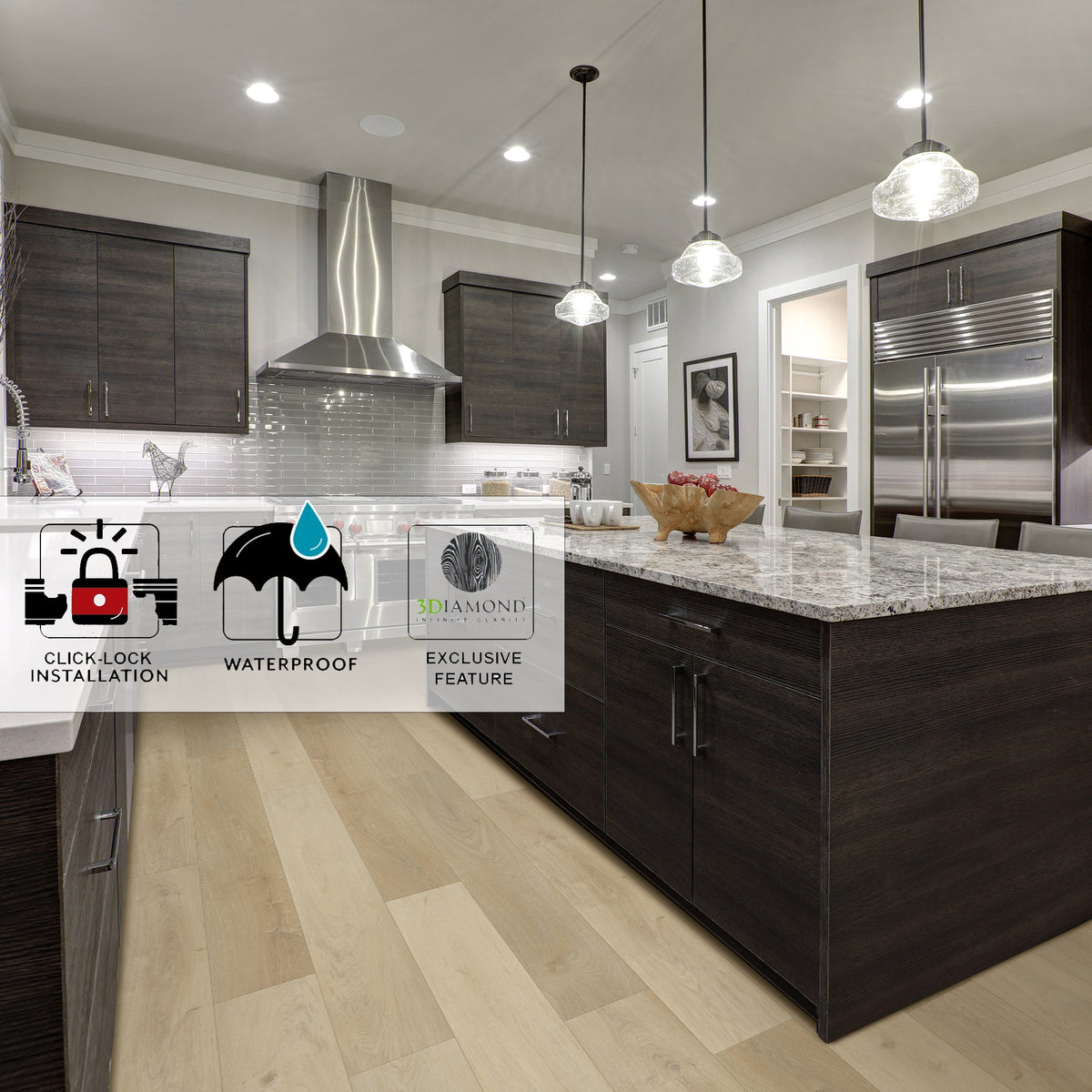 Rigid Core STND Waterproof Luxury Vinyl Plank Flooring