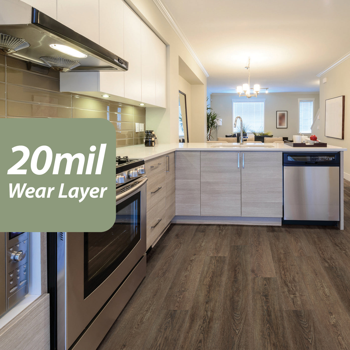 Rigid Core STND Waterproof Luxury Vinyl Plank Flooring