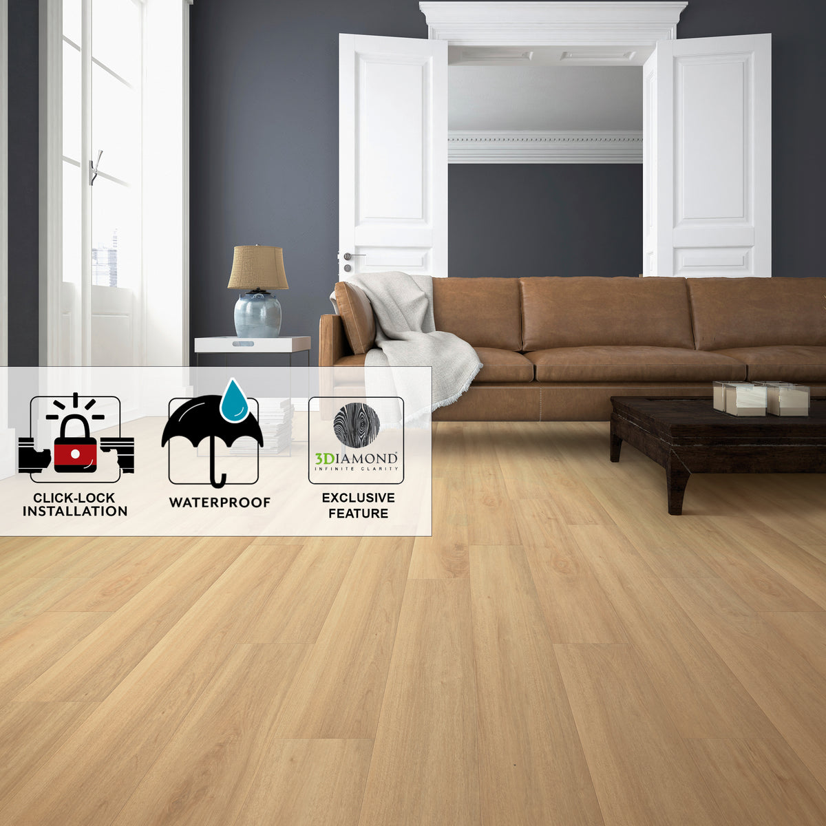 Rigid Core STND Waterproof Luxury Vinyl Plank Flooring