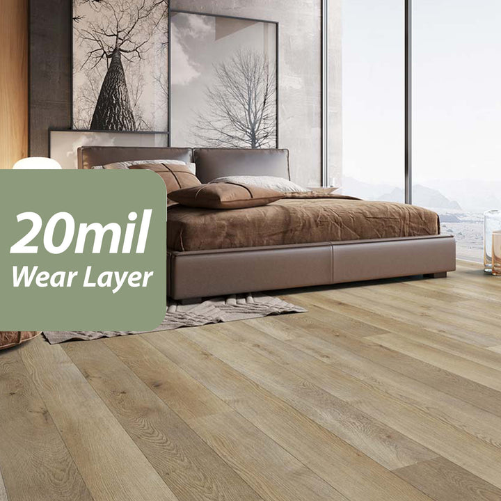 Luxury WPC Waterproof Vinyl Plank Flooring — Sahara