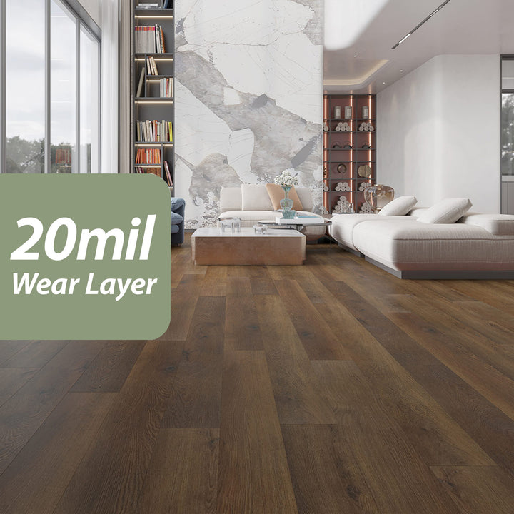 Luxury WPC Waterproof Vinyl Plank Flooring — Char