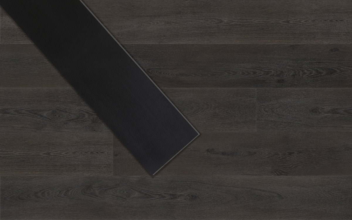 Anthracite - plank with attached underlayment