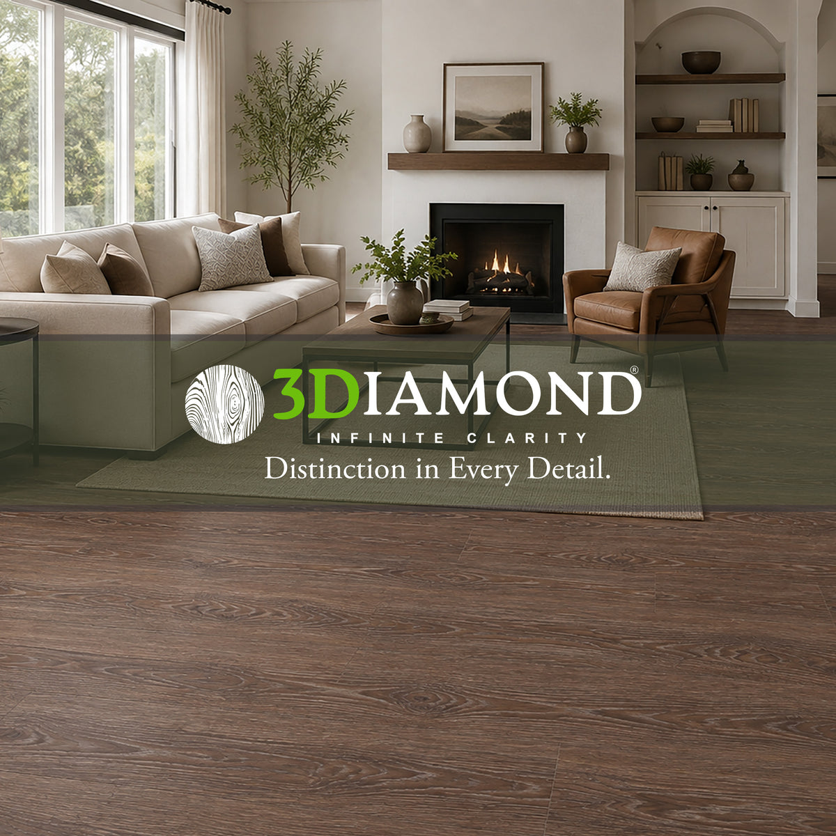 Chestnut - 3Diamond finish detail