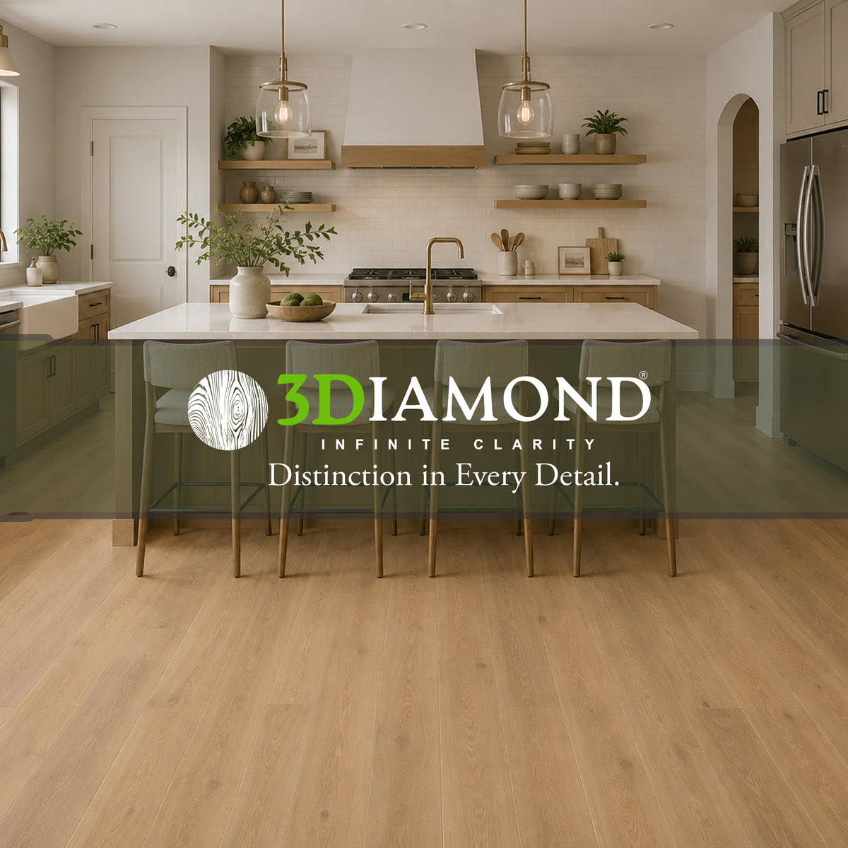 Palomino - 3Diamond finish detail