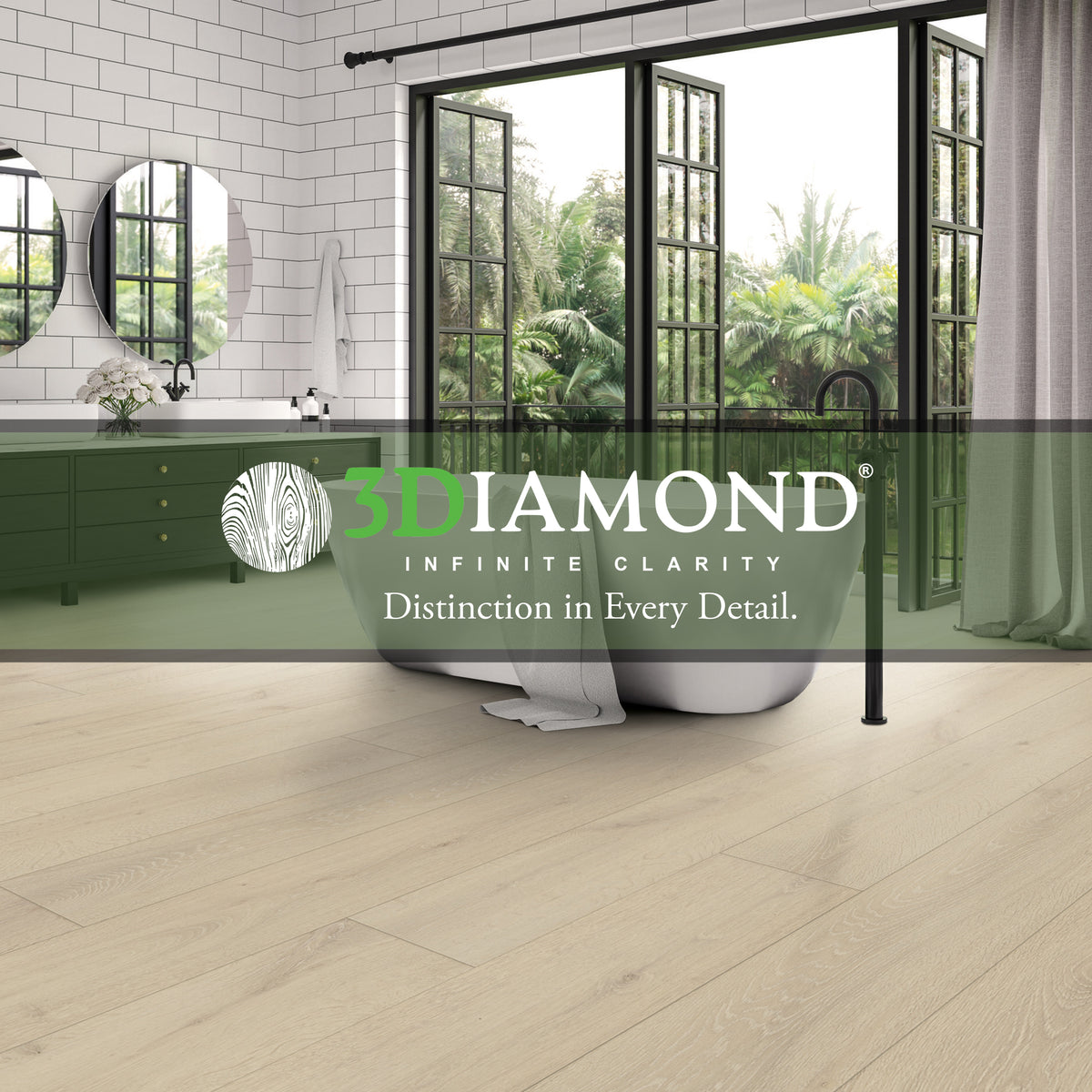 Spiced Rum - diamond finish detail