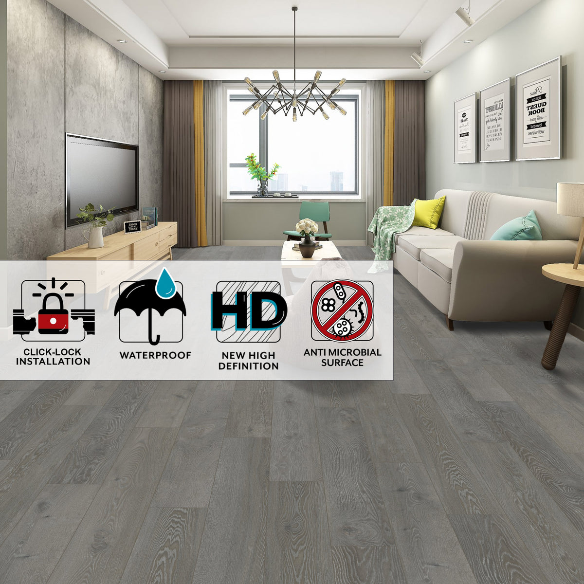Rigid Core STND Waterproof Luxury Vinyl Plank Flooring