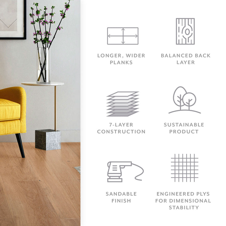 1/2in Engineered Hardwood Flooring — Gladiator